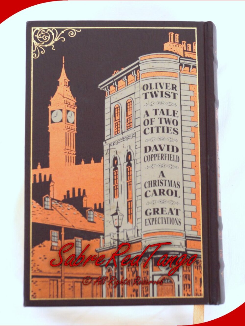 Barnes & Nobel Leatherbound Classic Charles Dickens Five Novels - Picture 7 of 7